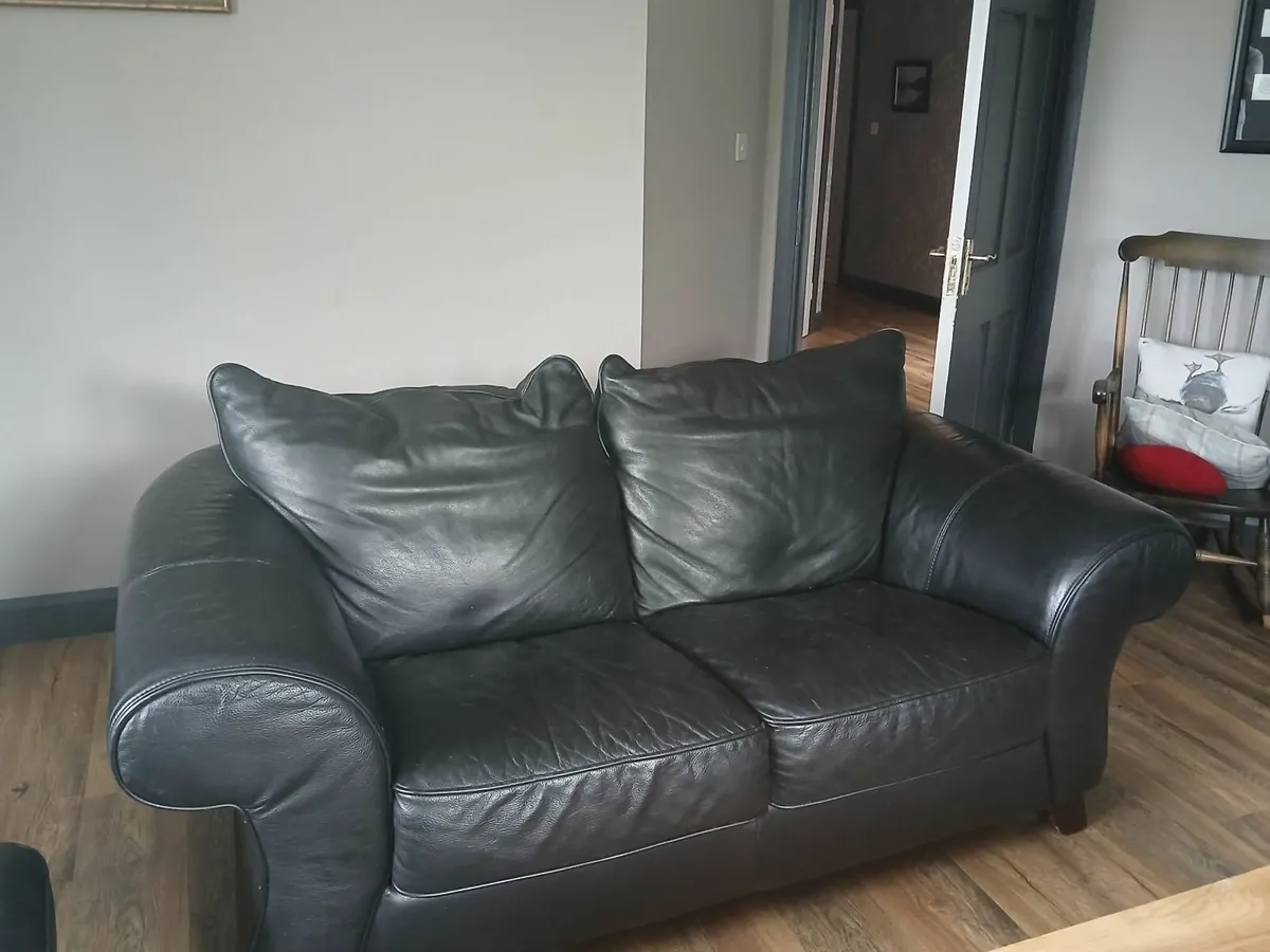 Leather Couches - Image 4