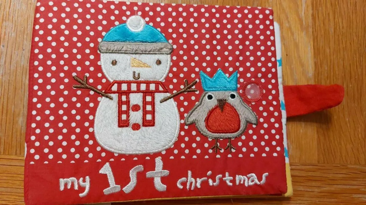 Christmas baby photo album - Image 1