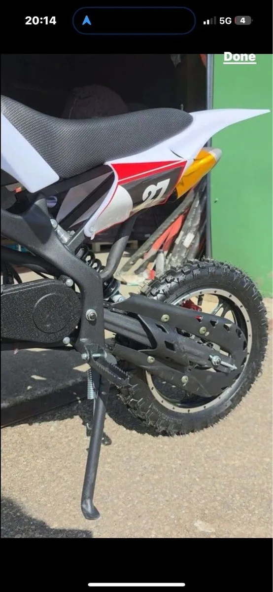 50cc mini dirt bike practical brand new - Image 2