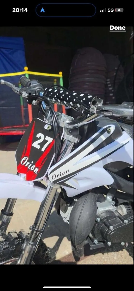 50cc mini dirt bike practical brand new - Image 3