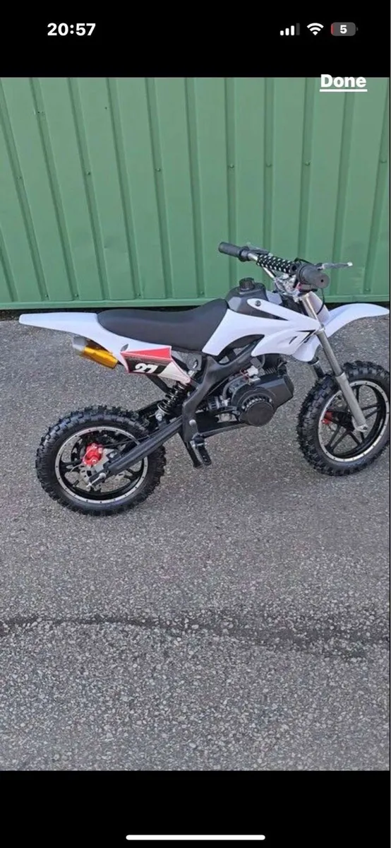 50cc mini dirt bike practical brand new - Image 4