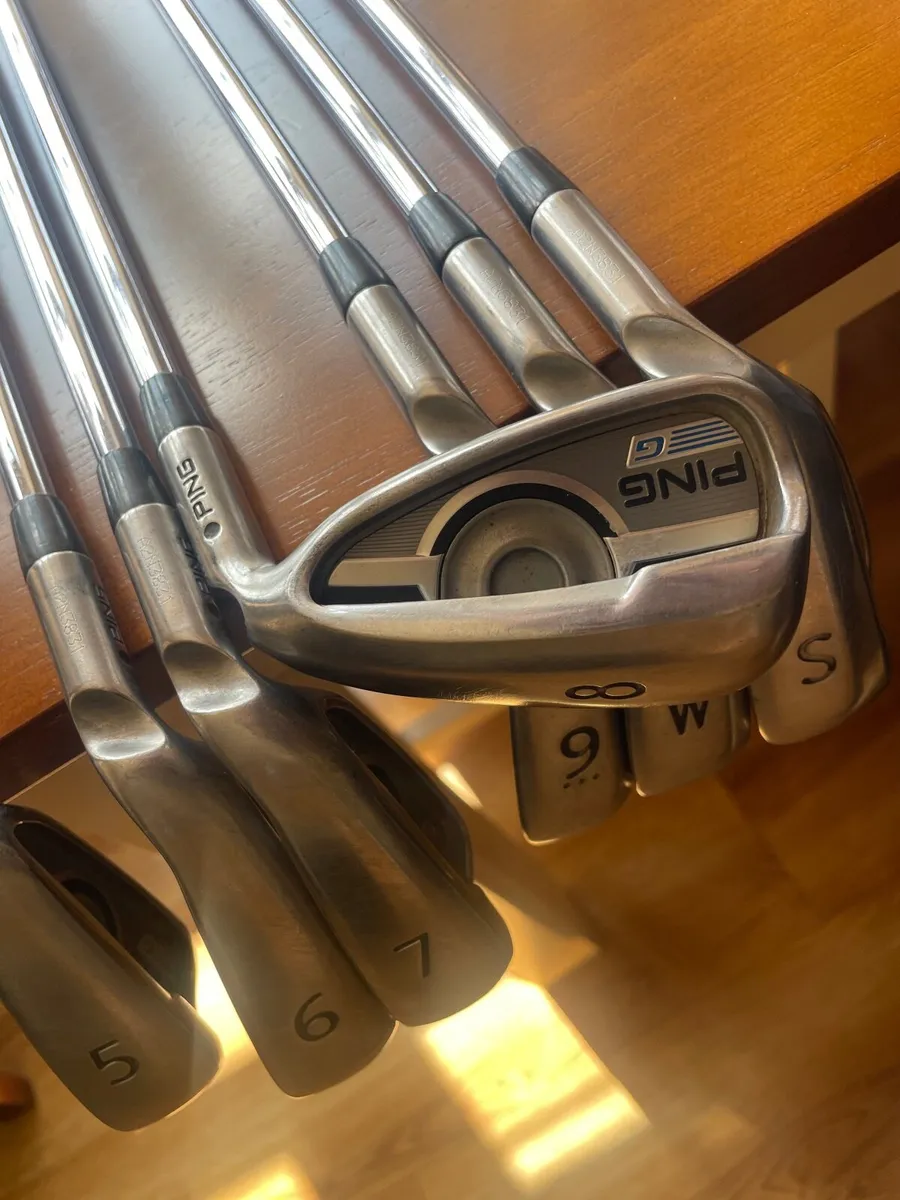 PING G-SERIES IRONS RIGHT HANDED 5-SW AWT REGUL - Image 3