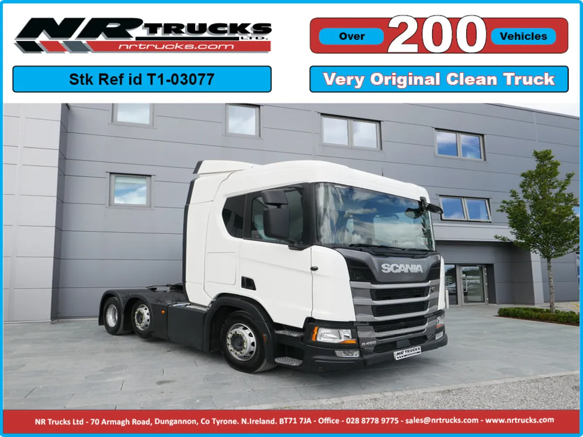 Scania R450  New Gen  6x2 Midlift Auto Gearbox - Image 1