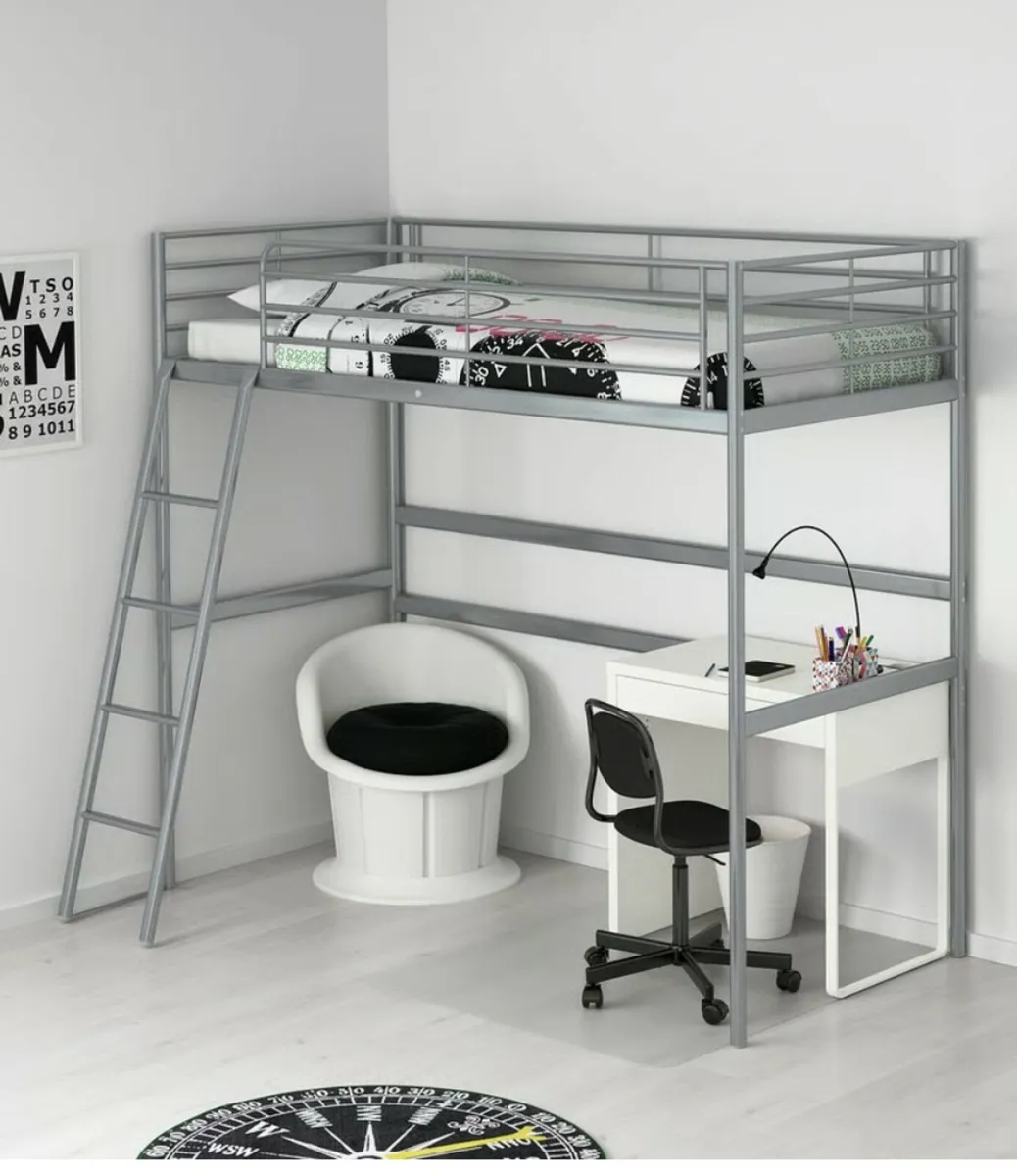 Ikea SVARTA Loft Bed free to take away - Image 2