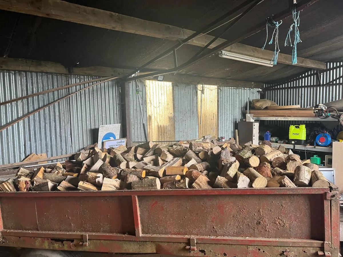 10x6 tractor trailer load of hardwood timber
