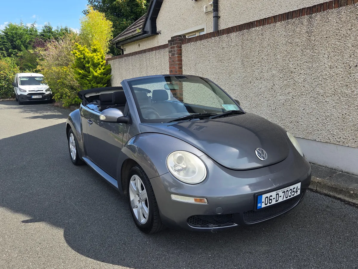 VW Beetle 1.4 Cabrio, new nct - Image 1