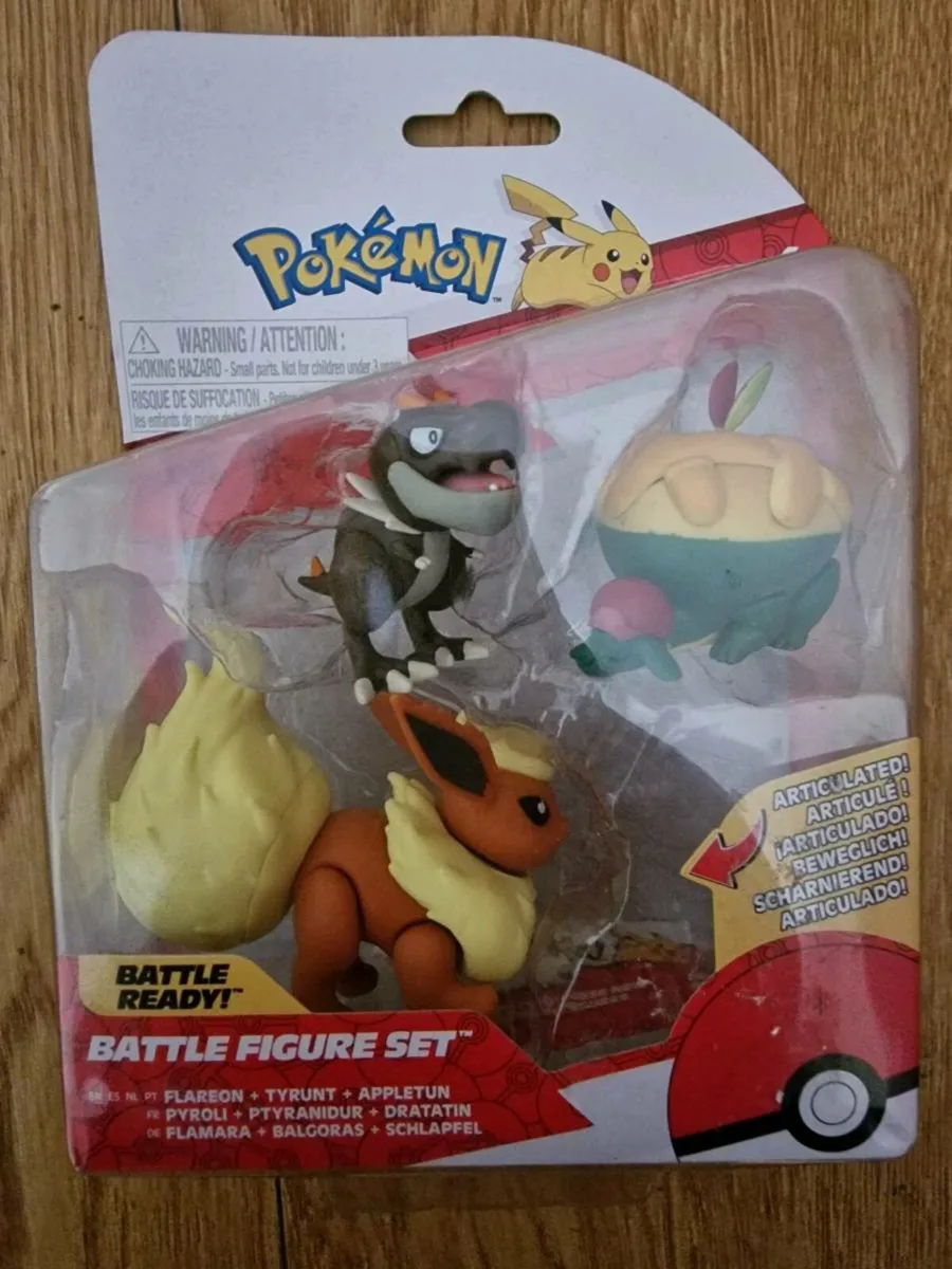 Pokemon Battle Action Figure Figure 3 Pck - Image 1