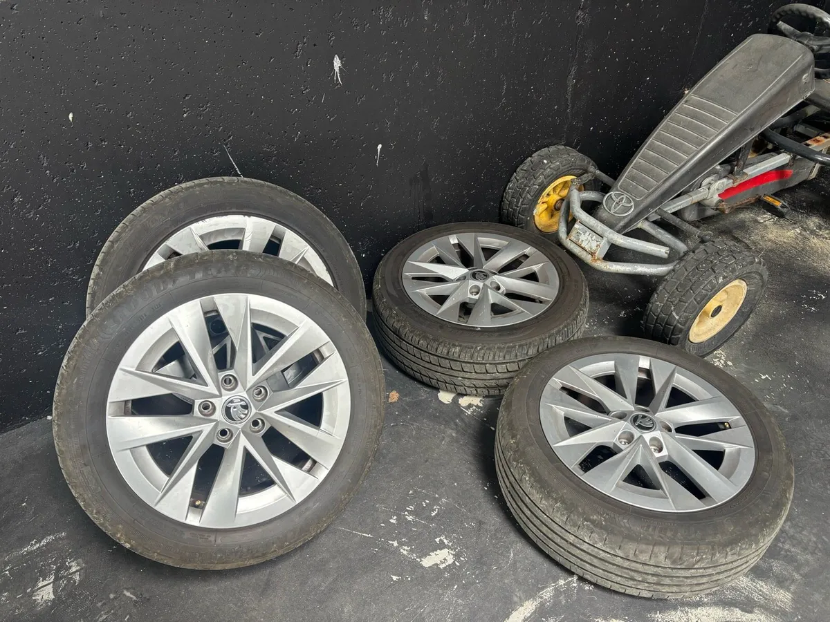 Alloy wheels of 2024 Skoda - Image 1