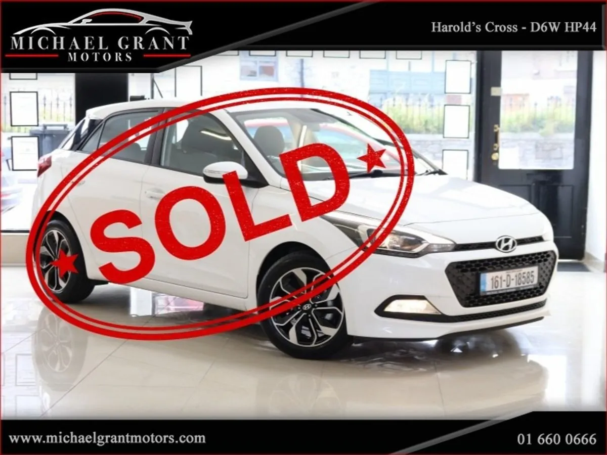 Hyundai i20 1.2 Petrol Deluxe / Low Mileage / Iri - Image 1