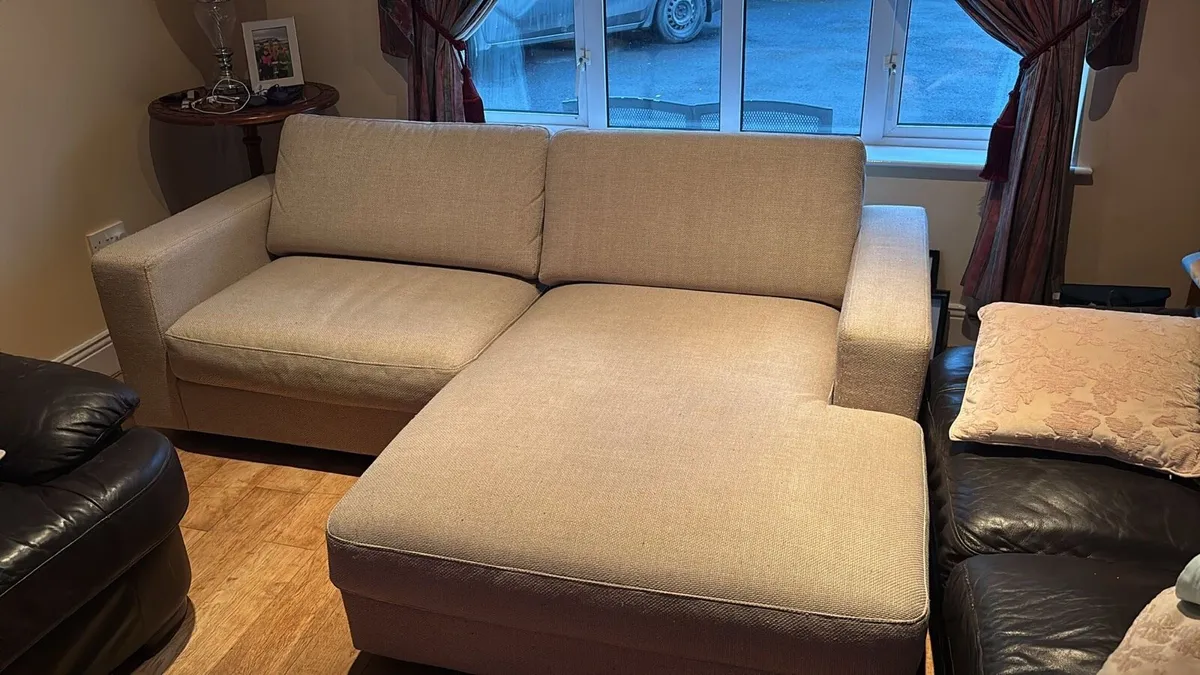 JYSK Cream Couch - Image 1
