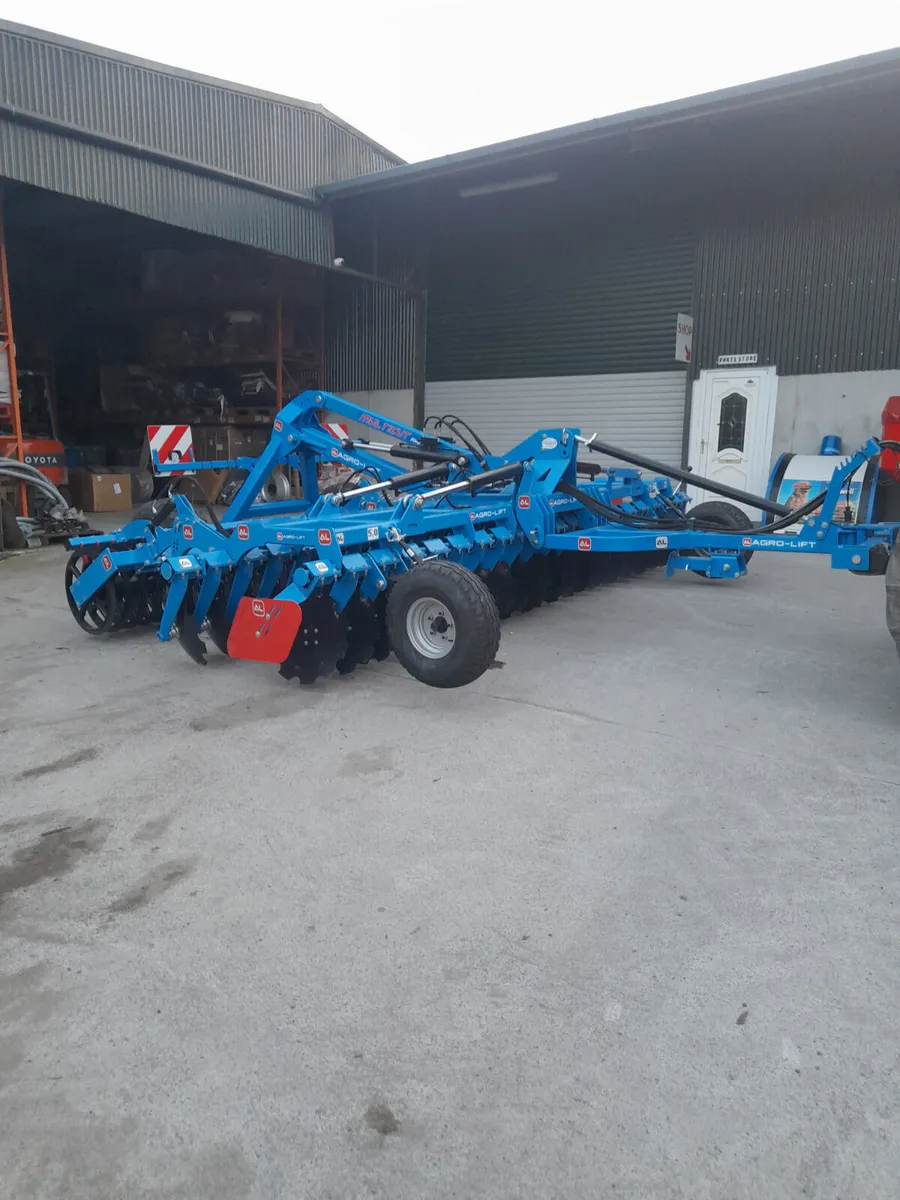 New agro lift multi cut 5m disc harrows tams aprov - Image 1