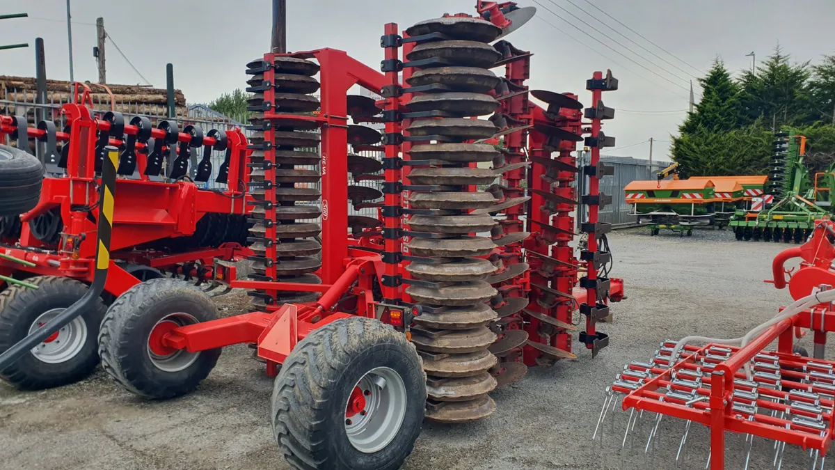 HeVA 5 Mtr Disc Harrow Roller 600 mm V Profile - Image 2