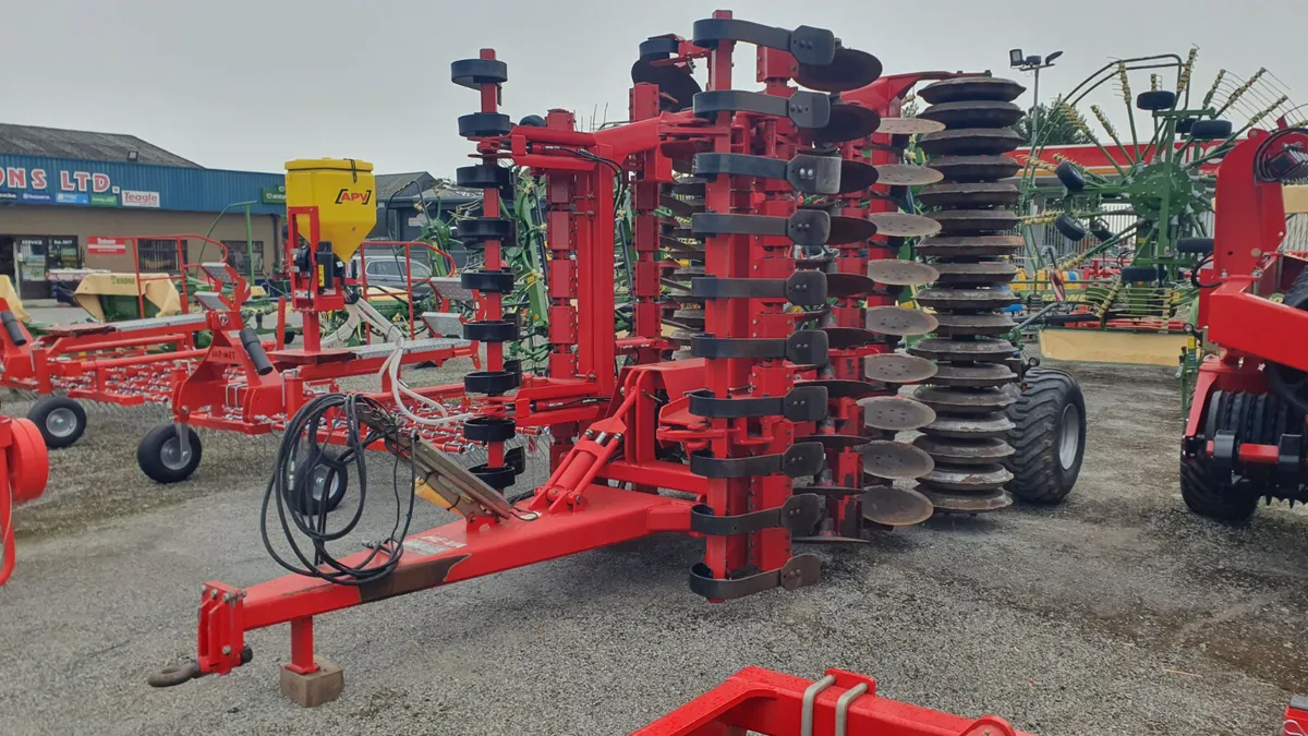 HeVA 5 Mtr Disc Harrow Roller 600 mm V Profile - Image 4