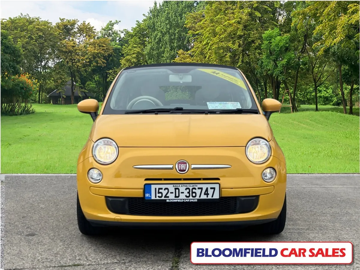 Fiat 500 ** DEPOSIT TAKEN** 1.2 CABROLET // AUTO, - Image 2