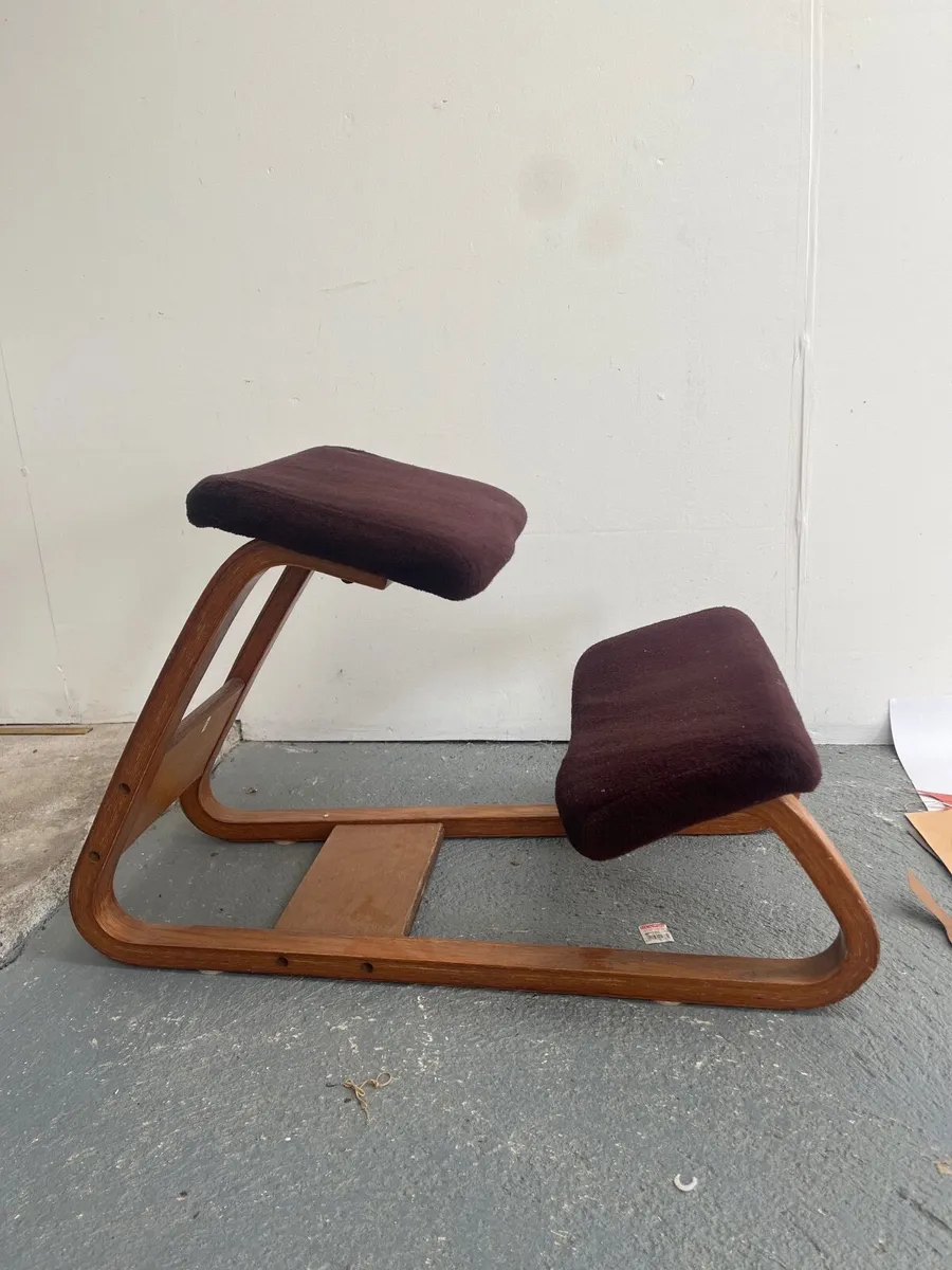 Vintage mid century Kneeling chair - Image 1