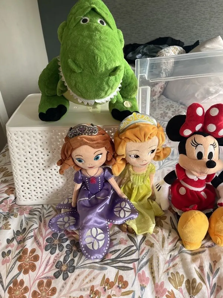 Disney teddies bundle - Image 1