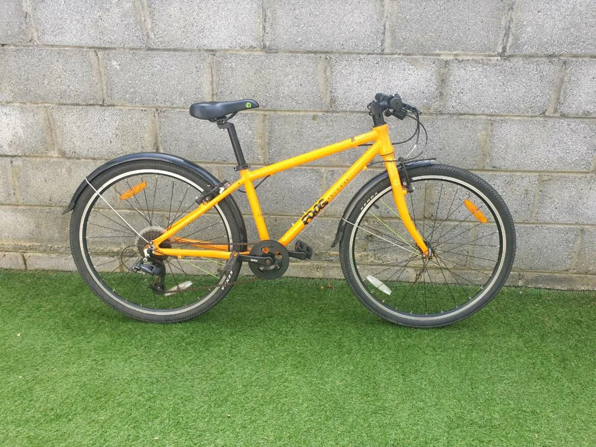 Frog 69, 26-inch Kids Hybrid Bike in Orange - Image 1