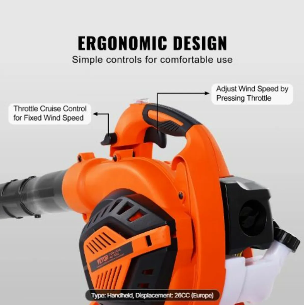 Gas Leaf Blower 26CC 2-Cycle - Image 1