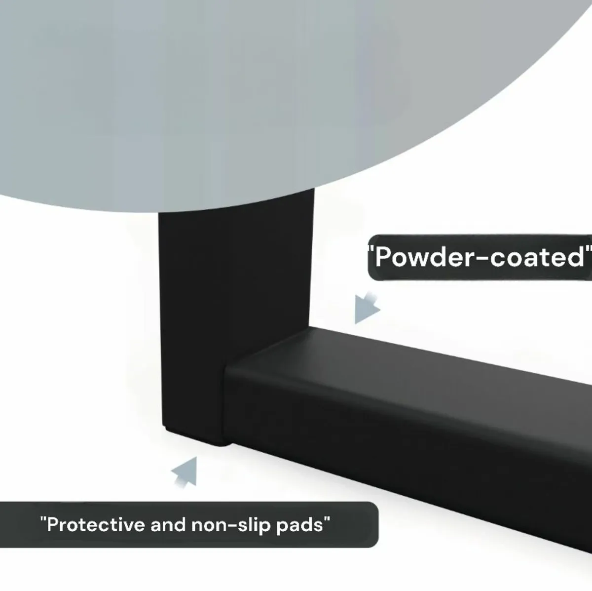 Table Legs 70x72 cm Type "Rectangle" - Image 3