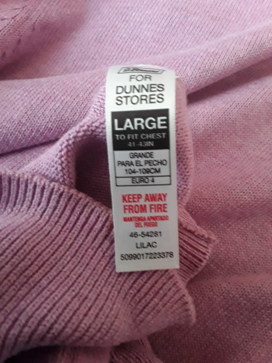 Gents brand new lavender jumper - Image 3