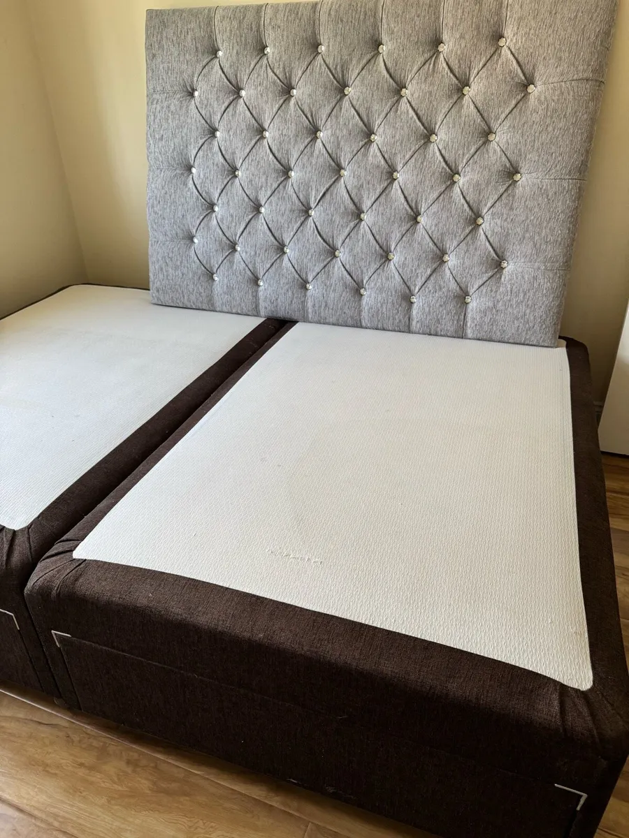 Double Bed base + headboard - Image 4