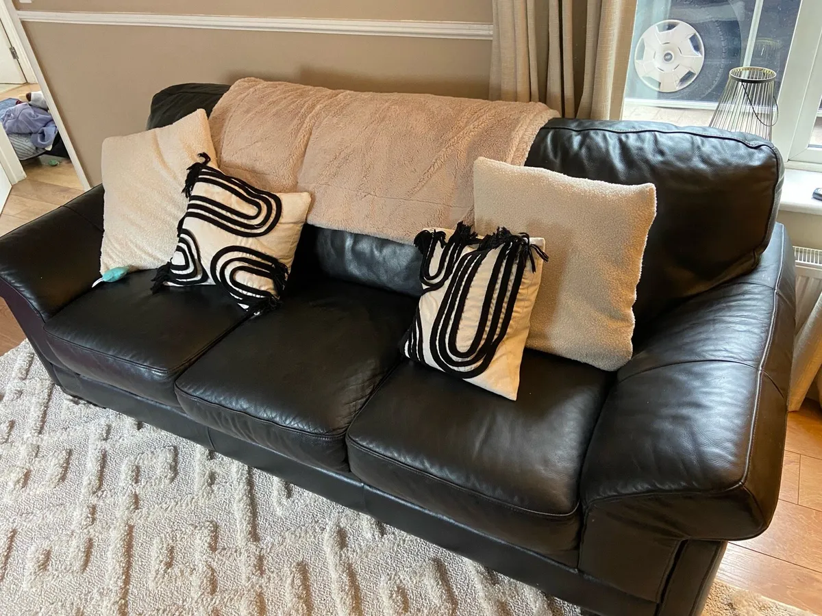 Leather sofa - Image 1