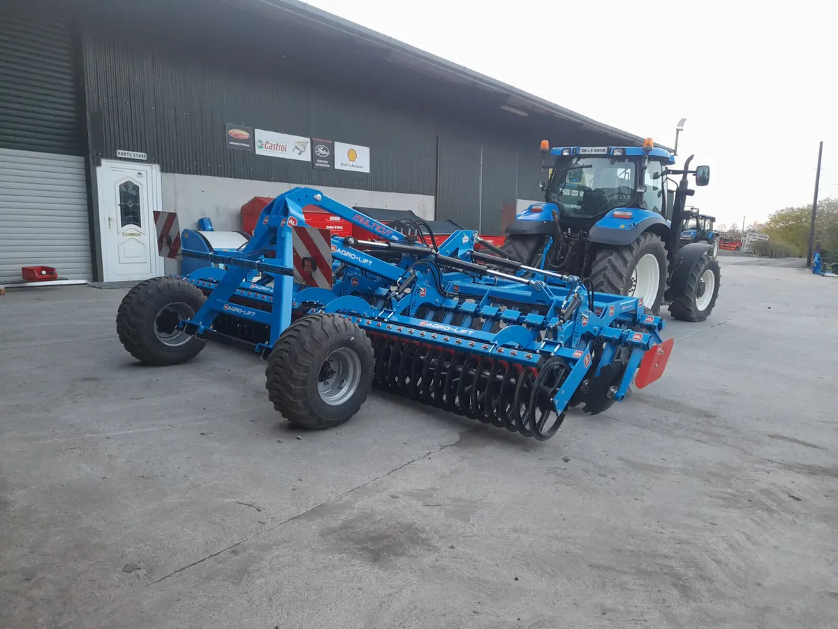 New agro lift multi cut 5m disc harrows - Image 3
