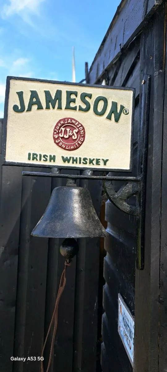 Jameson cast iron bell - Image 1