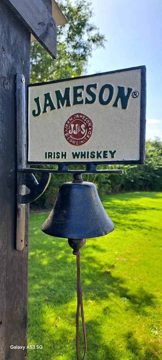 Jameson cast iron bell - Image 2
