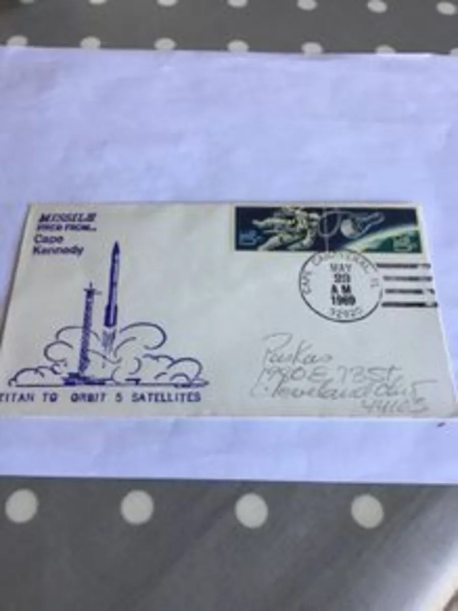Rare Collectors item - 1969 Space Mission cover