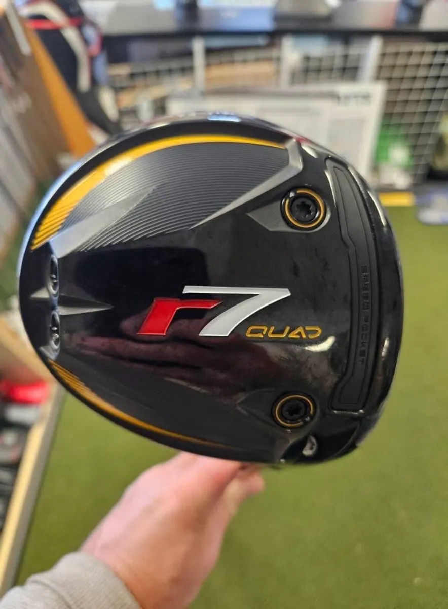 Like New Taylormade r7 Quad Mini Driver - Image 1