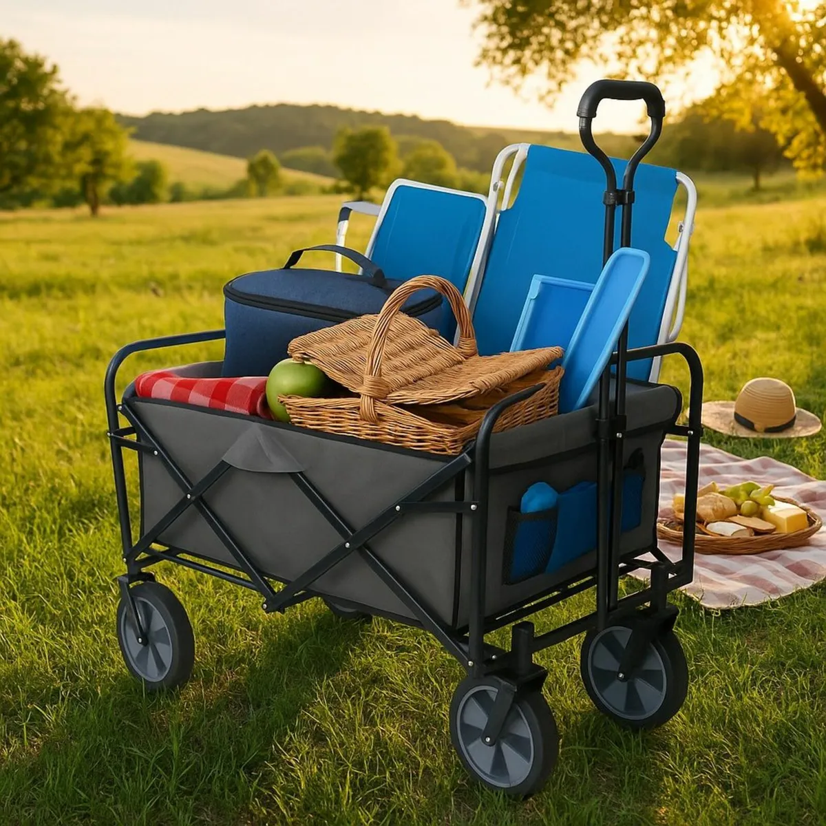 Festival / garden cart trolley - Image 1