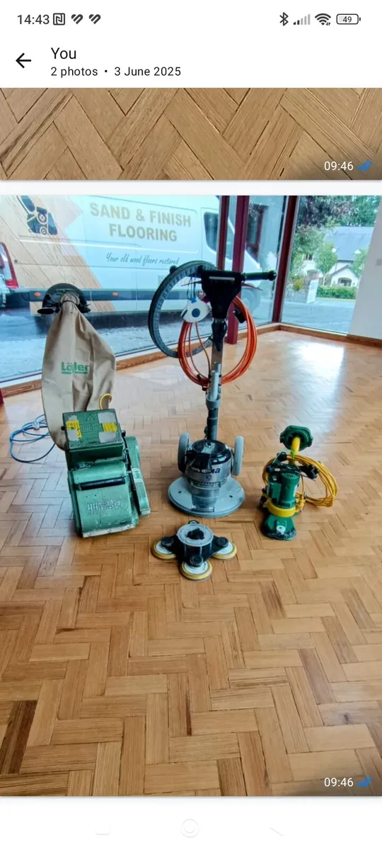 Floor sanding equipment