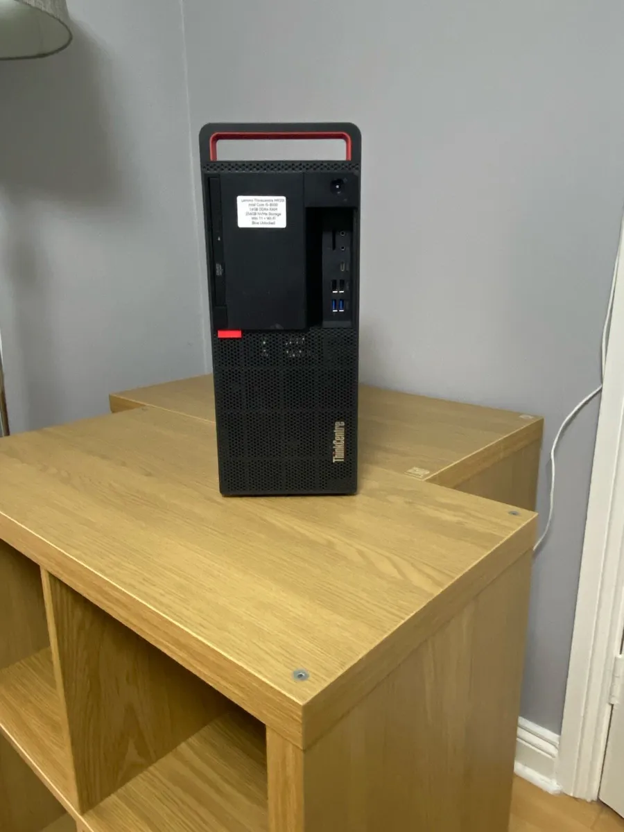 Lenovo Thinkcentre M920t i5 8th gen 16-256 win 11 - Image 1