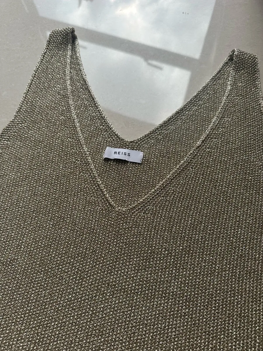Reiss Gold Top - Image 1