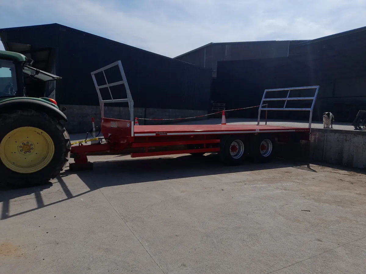New McCauley 23ft bale trailer - Image 1