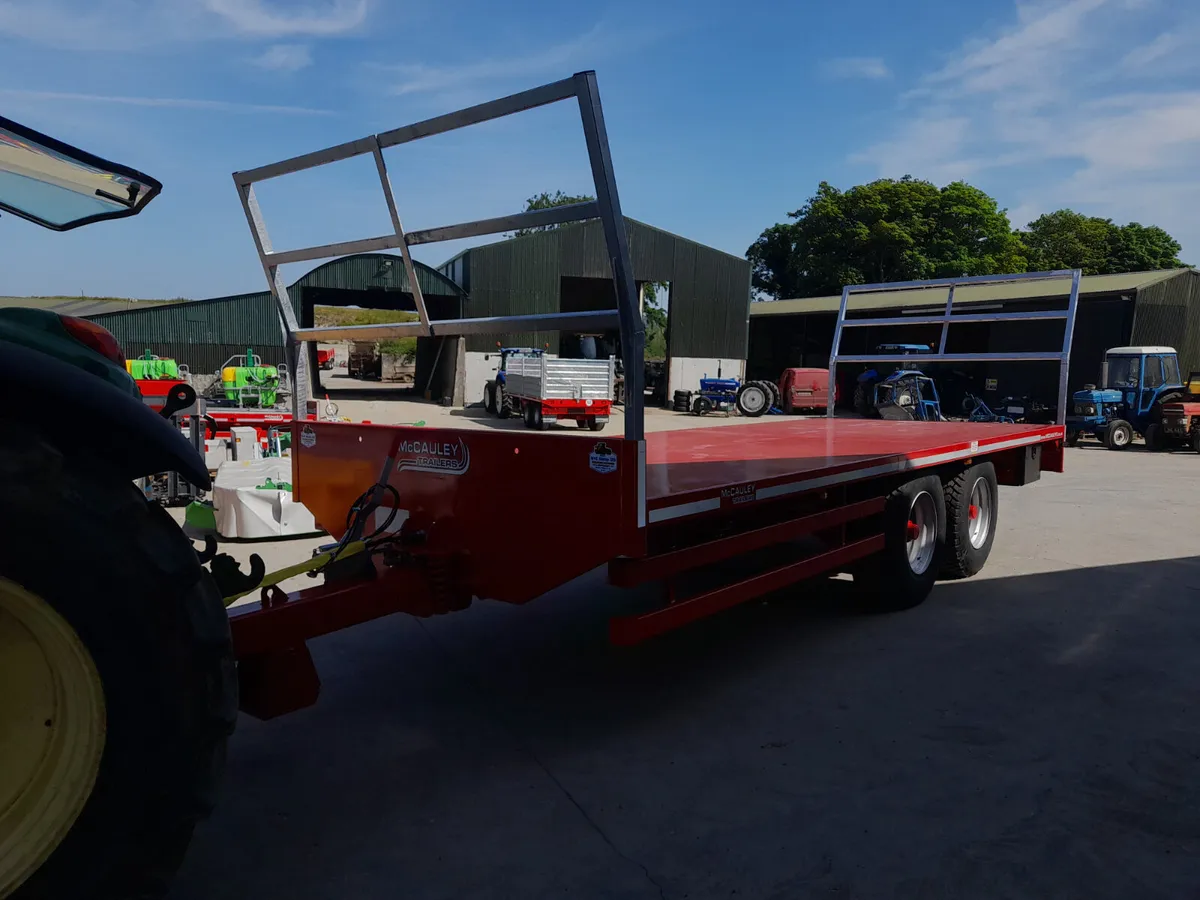 New McCauley 23ft bale trailer - Image 3