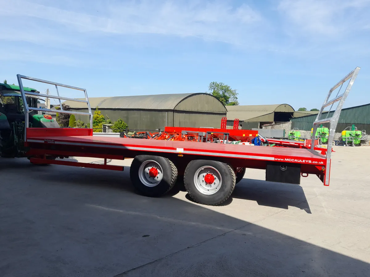 New McCauley 23ft bale trailer - Image 4