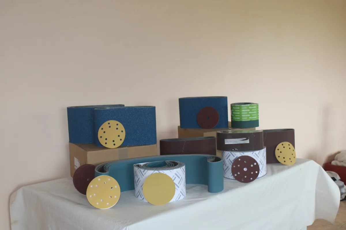FLOOR SANDING BELTS - DISCS ,TO OFFLOAD - Image 3