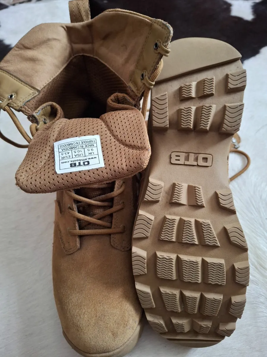 Desert army boots - Image 1