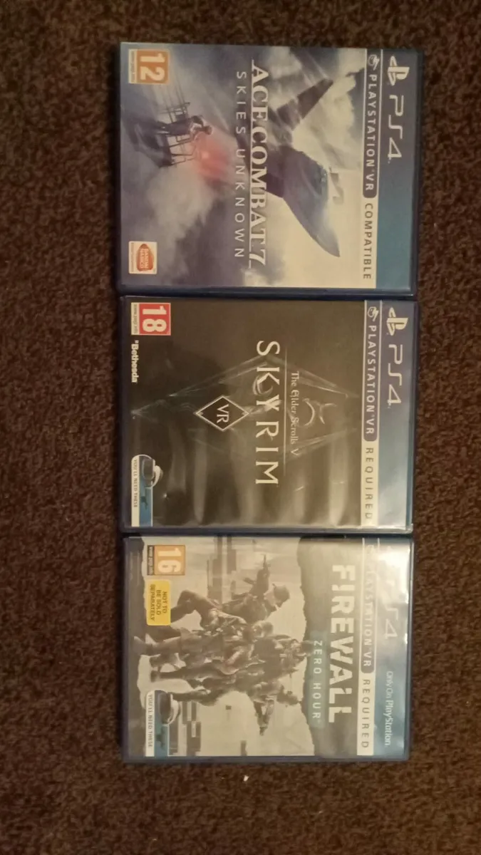 PS4 Games & VR Headset - Image 4