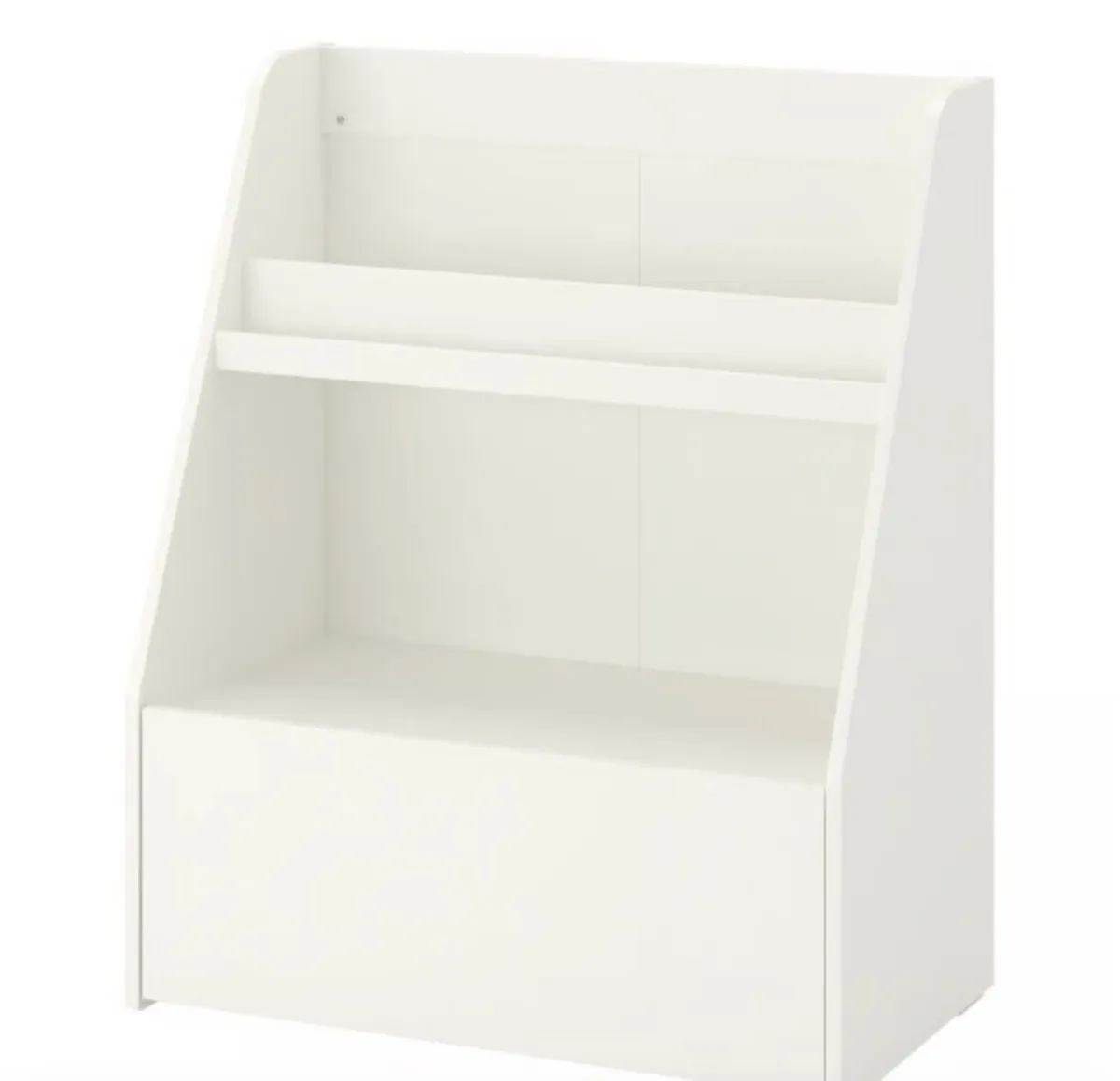 BERGIG Book display with storage, white - Image 1