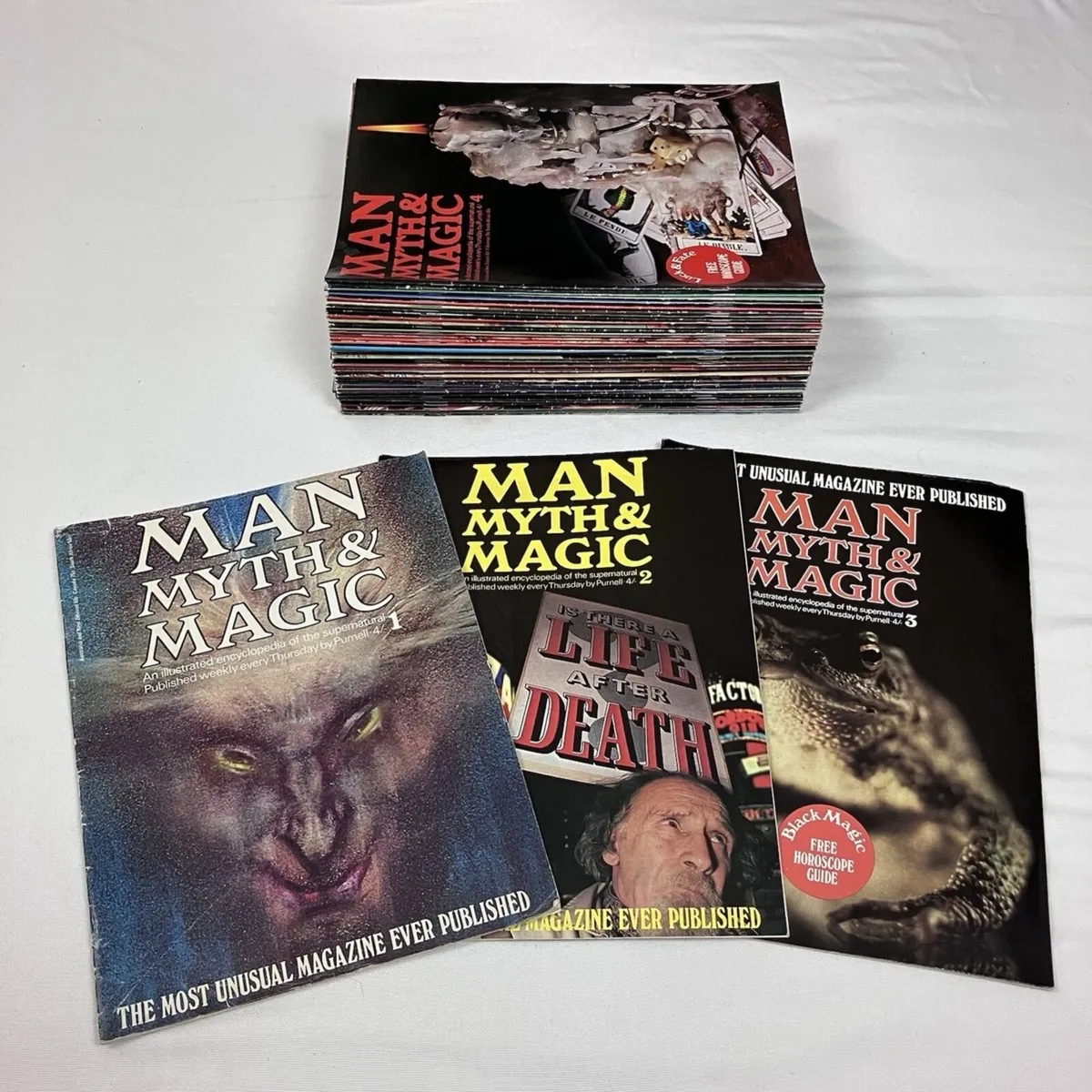 Man Myth and Magic Magazine Collection #1-#110