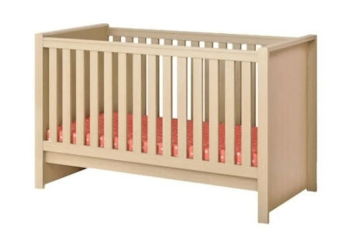Cot bed with mattress. - Image 2