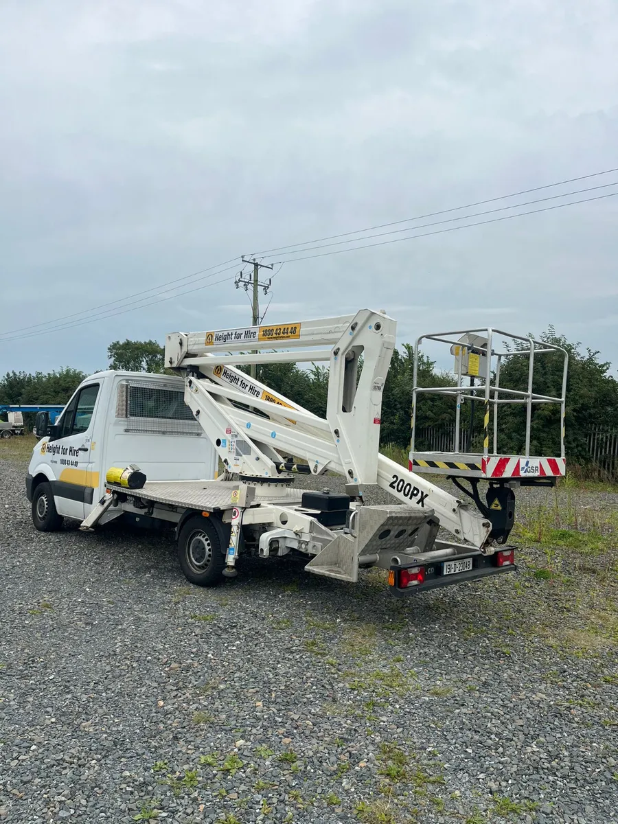 GSR B 200 PX on Mercedes - 2019 Cherrypicker - Image 4