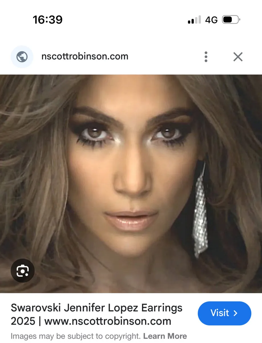 Swarovski JLo earrings - Image 4