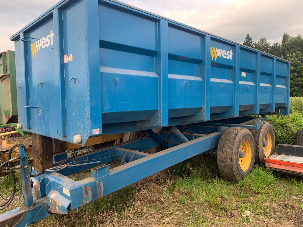 WEST 19' GRAIN TRAILER - Image 4