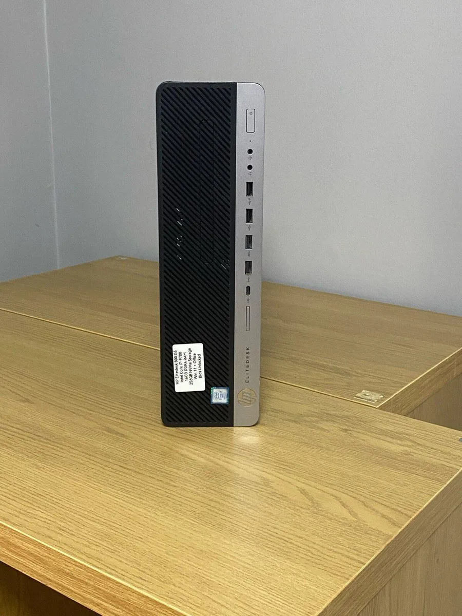 HP Elitedesk 800 G5 16-256 i7 9th gen 9700 Win 11 - Image 1