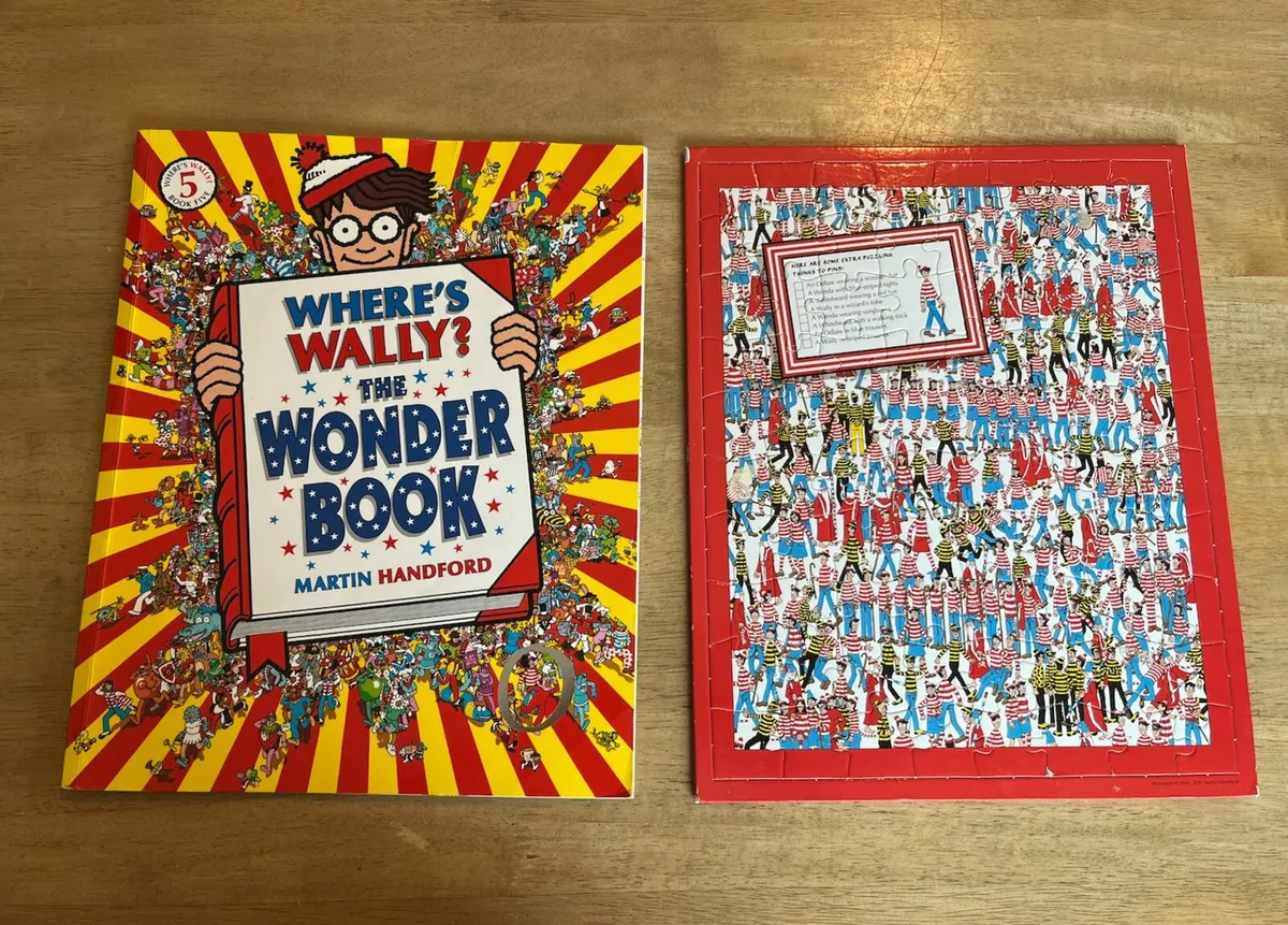Where's Wally Book & Puzzle - Image 1