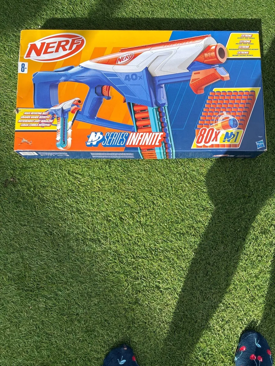 Nerf HP Series Infinite Blaster (80 Darts Included - Image 1